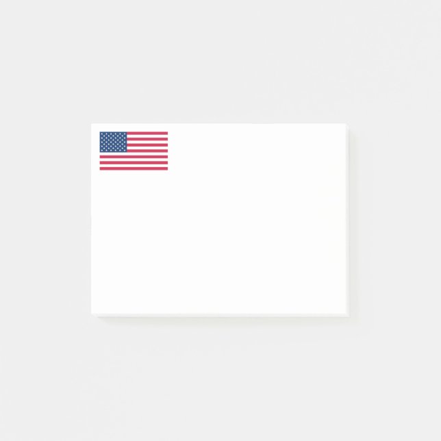 American Flag USA Post-it Notes (Front)