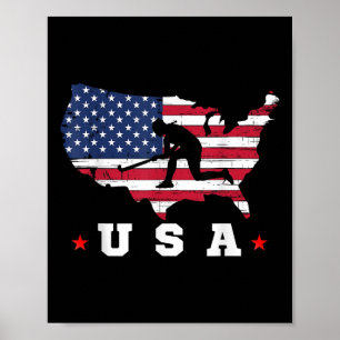 American Flag Usa  Poster