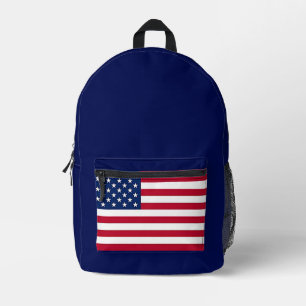 American flag USA  Printed Backpack
