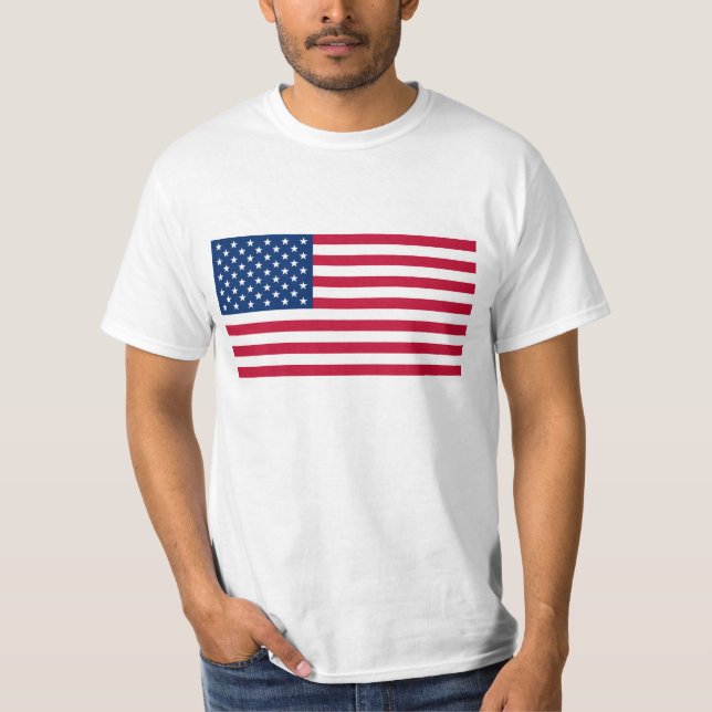 American Flag USA T-Shirt (Front)