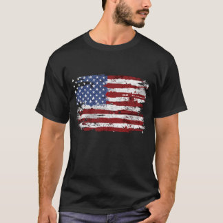 American Flag USA United States Of America  T-Shirt