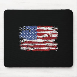 American Flag Usa United States Of America Us 4th Mouse Mat