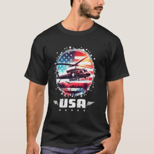 American Flag USA United States Of America US 4th  T-Shirt