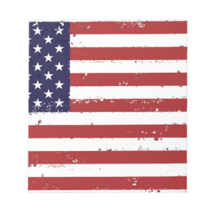 American Flag, USA/US Notepad