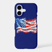 American Flag USA Watercolor 4th of July