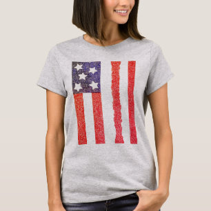American Flag (vertical) T-Shirt
