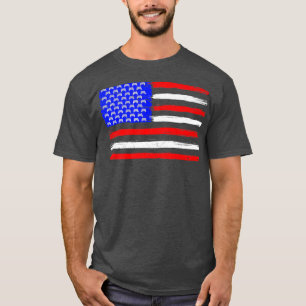 American Flag Video Game Patriotic 4th Of July Chr T-Shirt
