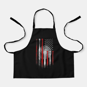 American Flag Vintage Baseball Apron