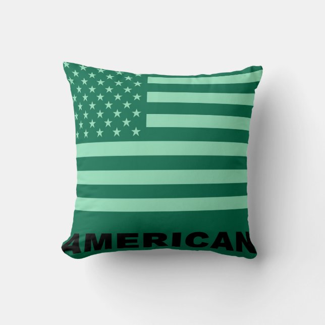 American Flag Vintage Cushion (Front)
