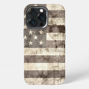 American Flag Vintage iPhone 13 Pro Case