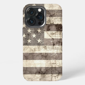American Flag Vintage iPhone 13 Pro Case