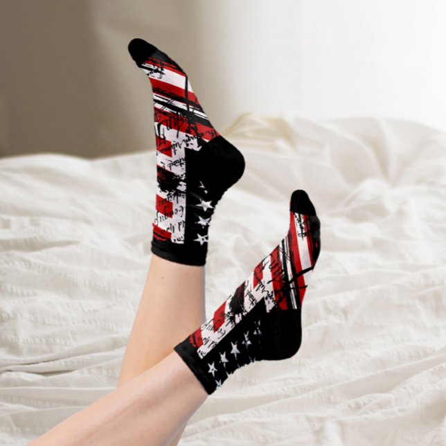 American Flag Vintage Socks (Creator Uploaded)