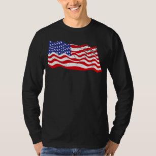 American Flag Vintage US Flag Patriotic 4th of T-Shirt