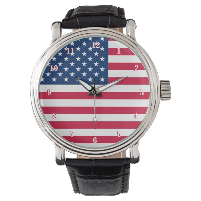 American Flag Watch Patriotic (Front)
