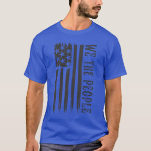 American Flag We the People Vintage Distressed Ame T-Shirt