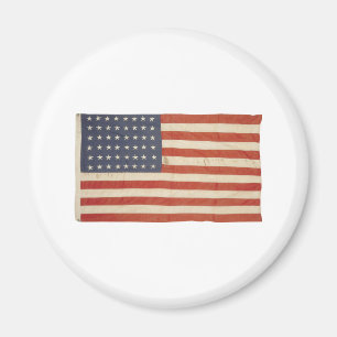 American Flag with 48 Stars Magnet