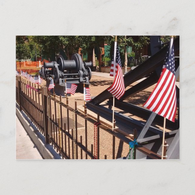 American Flags - Bisbee, AZ Postcard (Front)