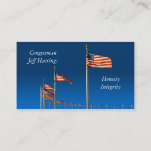American Flags Business Card