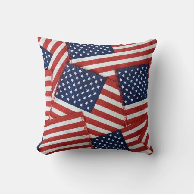 American flags cushion (Front)