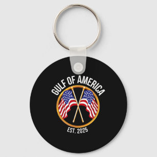 American Flags Usa Gulf  Key Ring