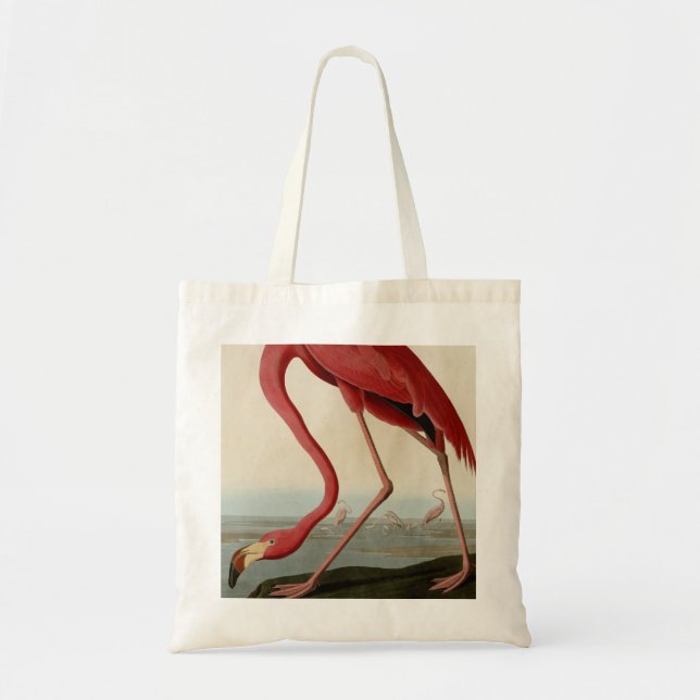 American Flamingo Tote Bag (Front)