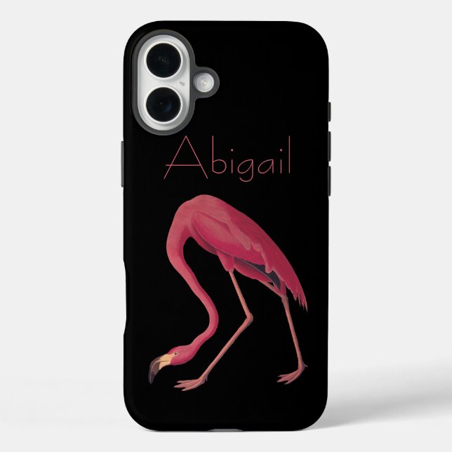 American Flamingo Vintage Audubon Birds of America Case-Mate iPhone Case (Back)