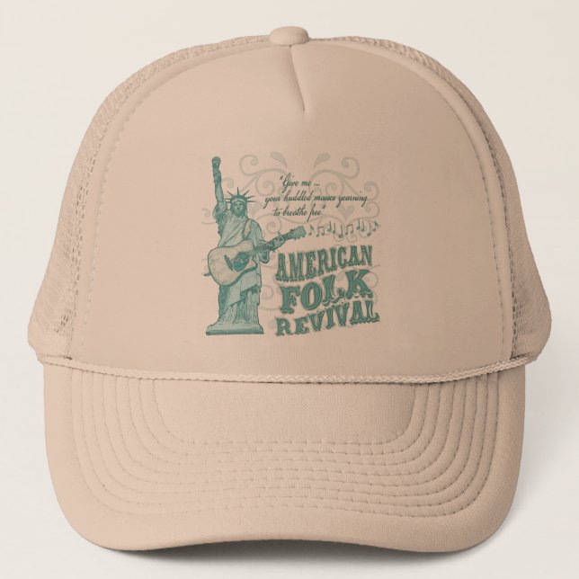 American Folk Revival Trucker Hat (Front)