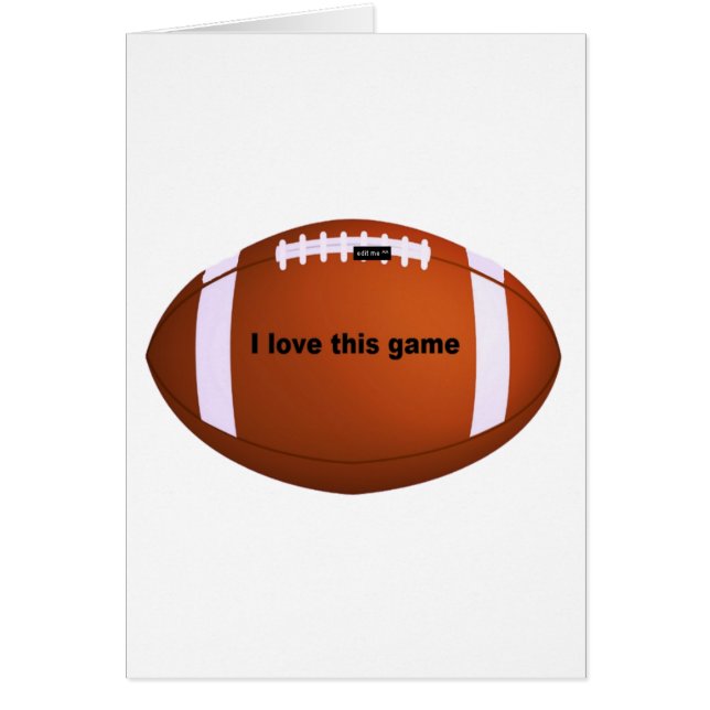 American football (Front)