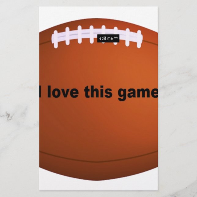 American football (Front)