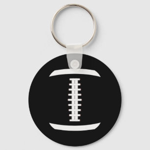 American Football Ball Costume Lace Up Thanksgivin Key Ring