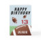 American Football Ball Happy Birthday 