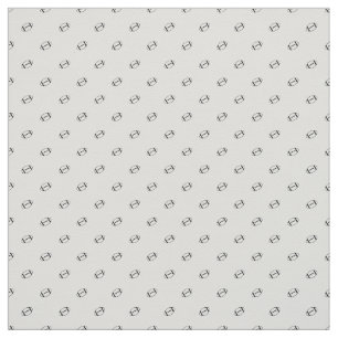 American Football Ball Motif Print Pattern Fabric