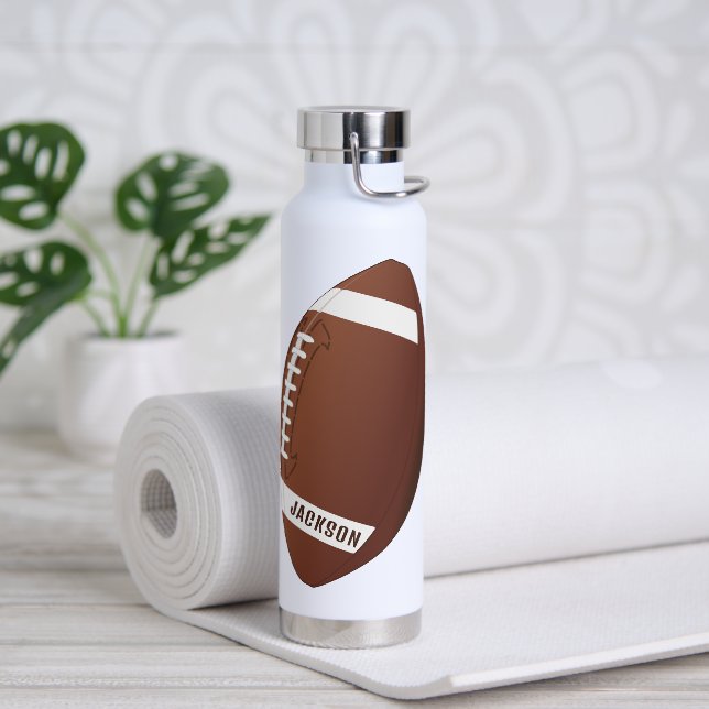 American Football Ball Water Bottle (Yoga)