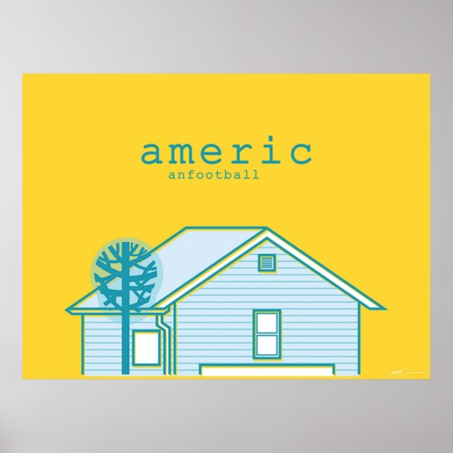 american football band poster (Front)