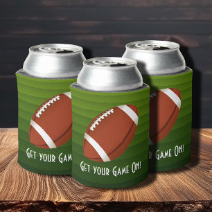 American Football Bowl Game Party Can Cooler