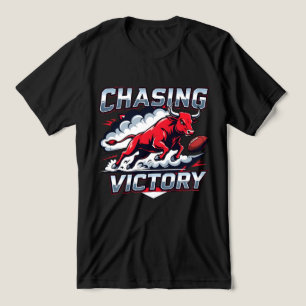 American Football Chasing Victory Tri-Blend Shirt