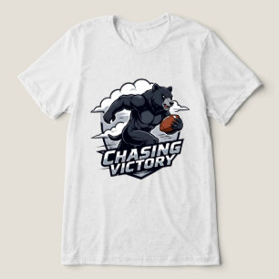 American Football Chasing Victory Tri-Blend Shirt