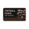 American Football Coach Business Card