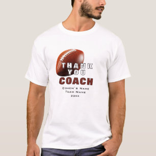 American Football Coach Keepsake Thank you T-Shirt