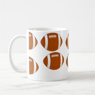 american football coffee mug