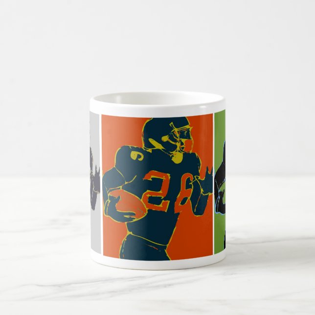 AMERICAN FOOTBALL COFFEE MUG (Center)