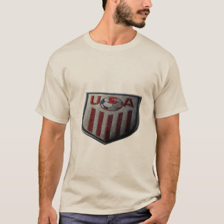 American Football Crest Badge T-Shirt