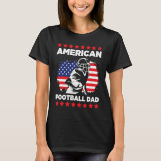 American Football Dad Quaterback Kicker For Men Wo T-Shirt