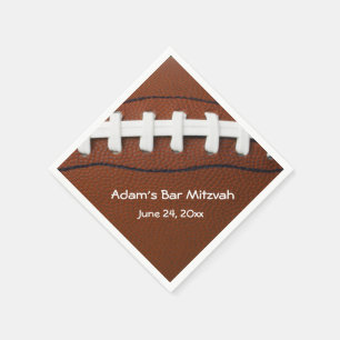 American Football Design Paper Napkins