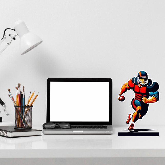 American Football Desk Sculpture Standing Photo Sculpture (Creator Uploaded)