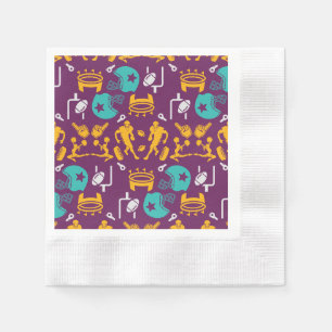 American Football Fan Napkin