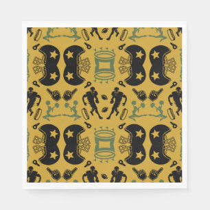 American Football Fan  Napkin
