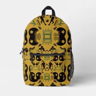 American Football Fan Printed Backpack