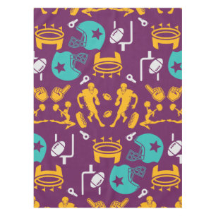 American Football Fan  Tablecloth