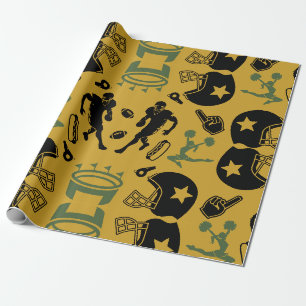 American Football Fan  Wrapping Paper